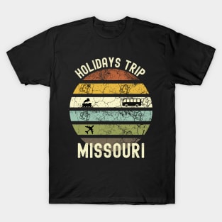 Holidays Trip To Missouri, Family Trip To Missouri, Road Trip to Missouri, Family Reunion in Missouri, Holidays in Missouri, Vacation in T-Shirt